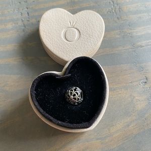 Pandora sterling silver flower charm